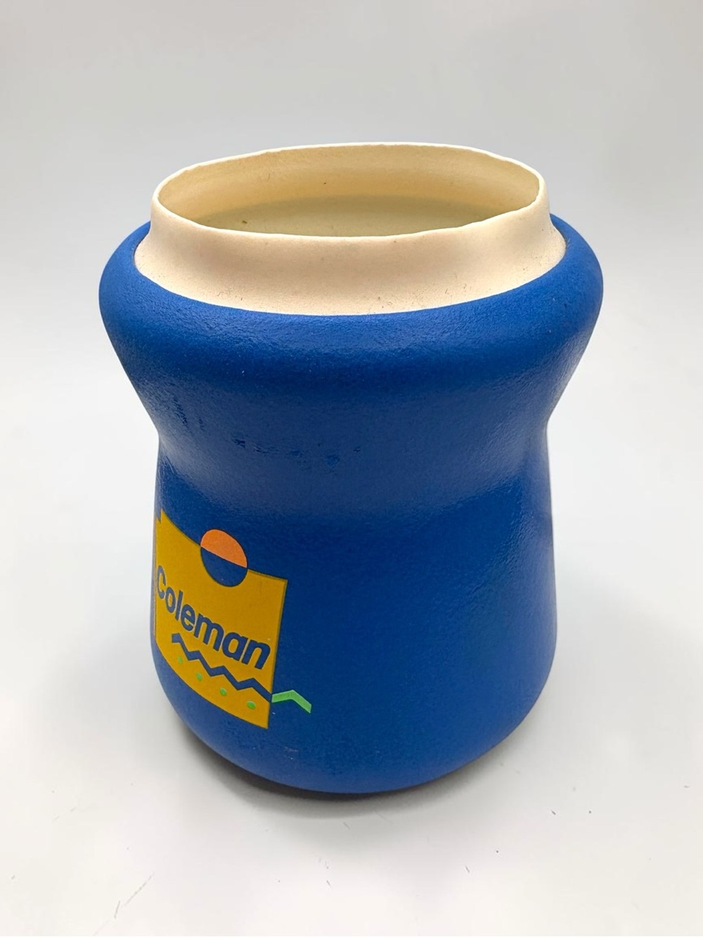 Vintage Coleman Tuffoam Koozie Insulated Can Cooler Blue Retro Springfield, MO - Picture 15 of 16